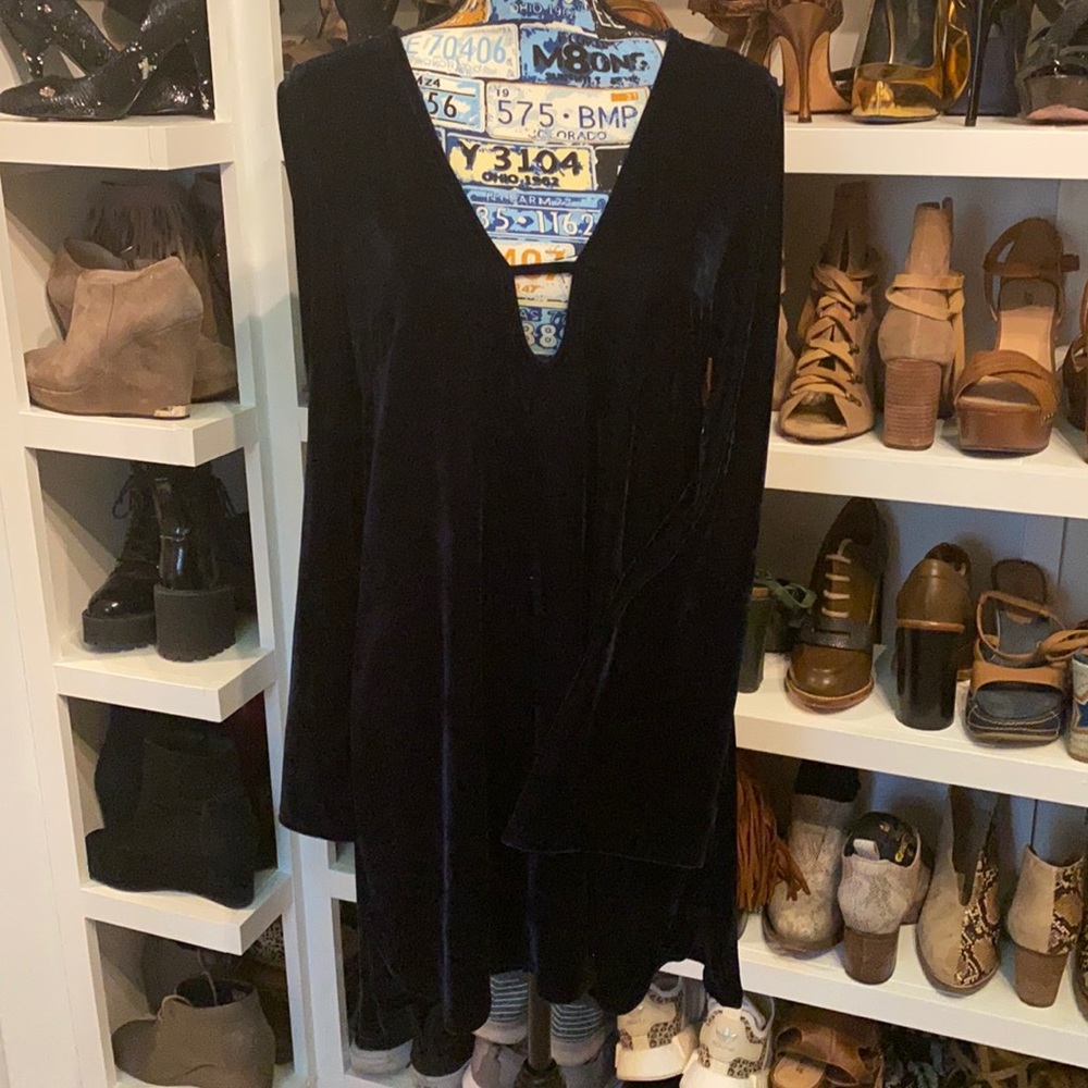 APART Deep Navy Tunic Dress